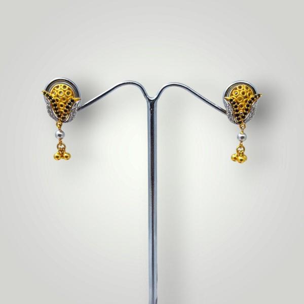 Fancy Gold Jhumke with Beautiful Design