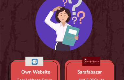 A Comprehensive Comparison: Selling Jewelry on Your Own Website vs. Sarafabazar Online