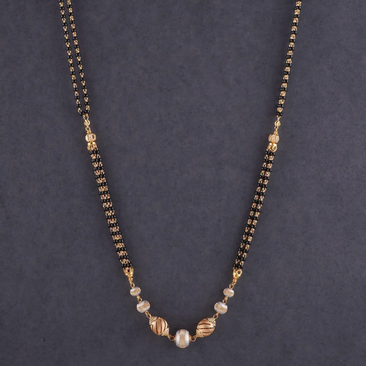 Beautiful Gold Small Mangalsutra for Ladies with Beautiful Design