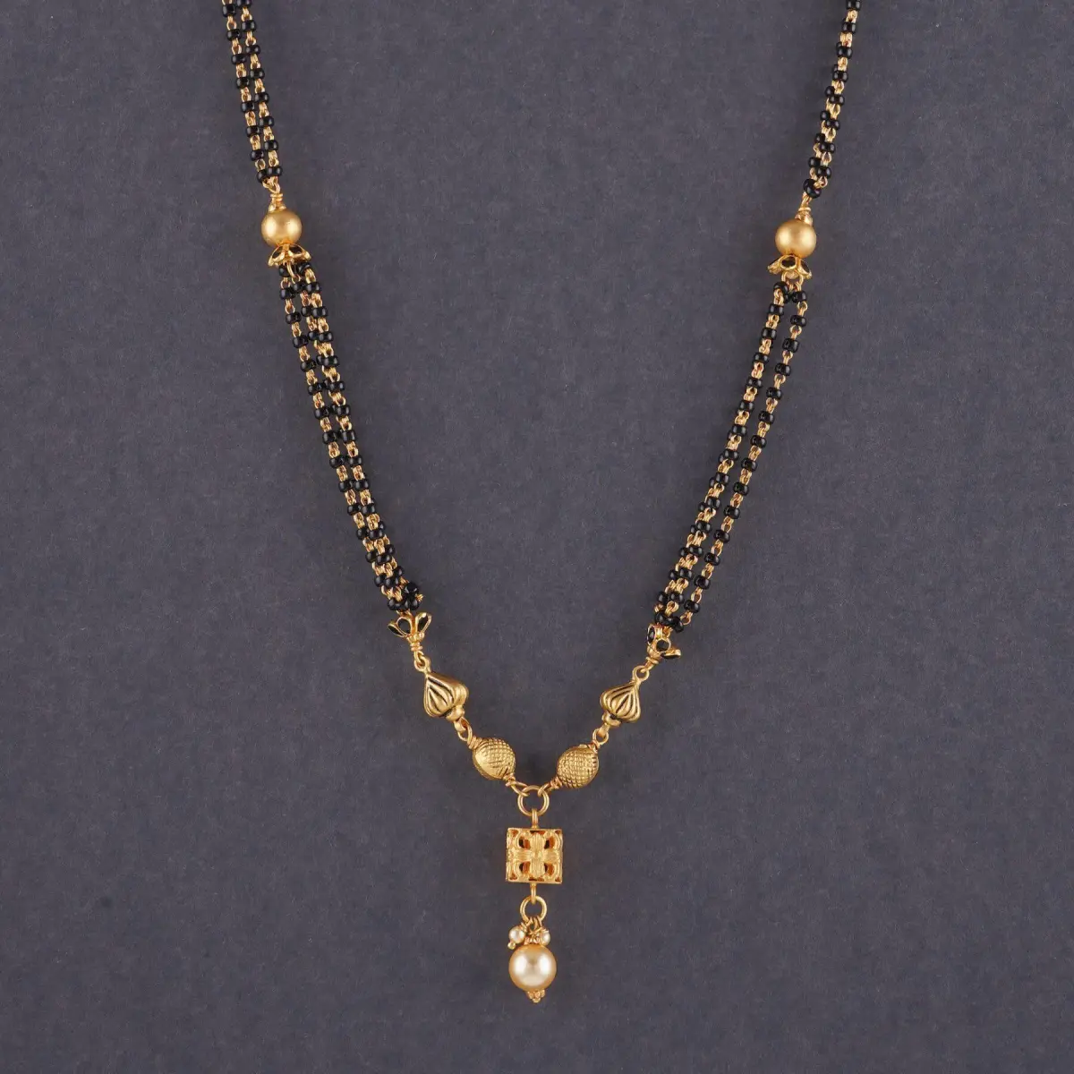 Adoreable Design Light Weight Gold Small Mangalsutra for Ladies