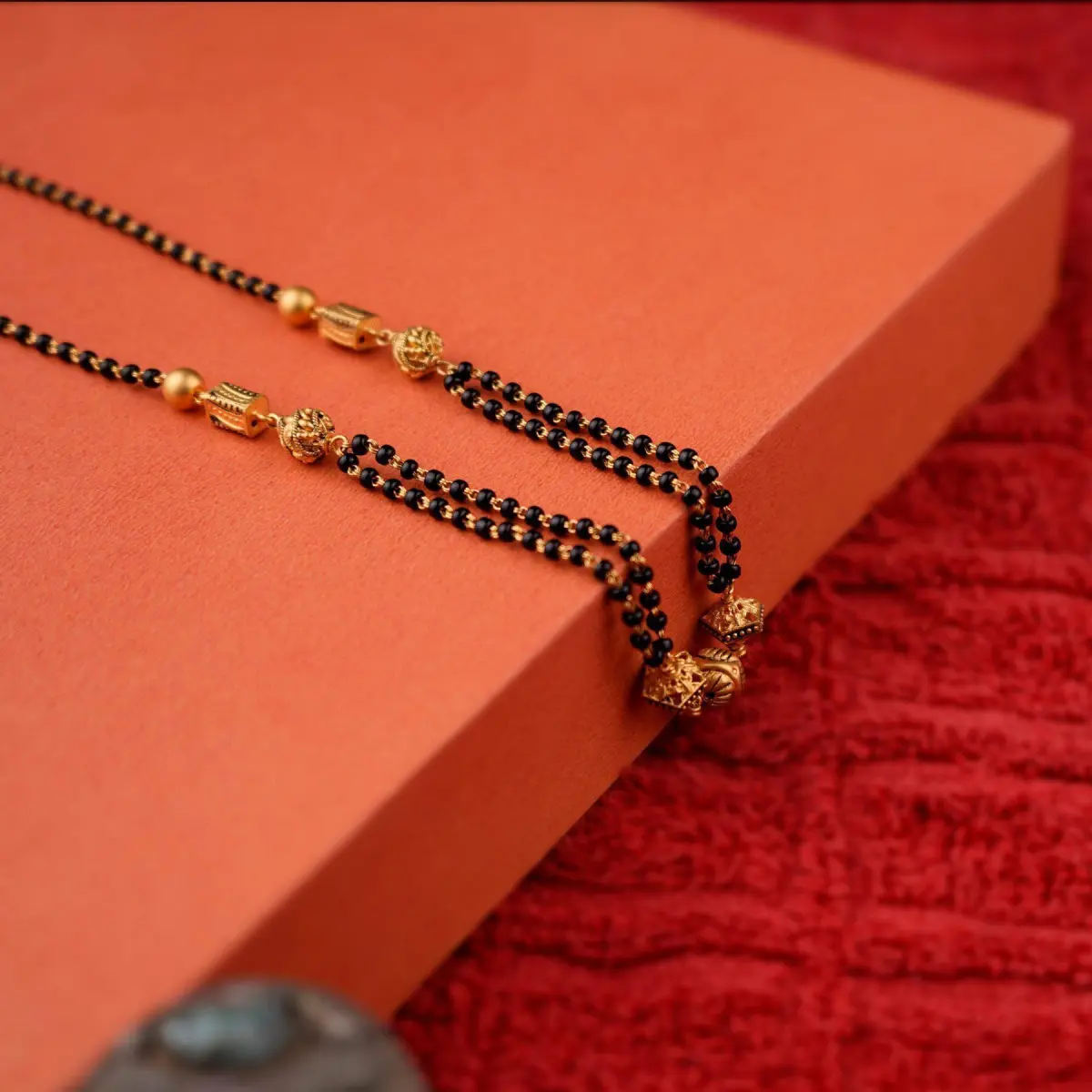 Beautiful Gold Small Mangalsutra for Ladies with Beautiful Design