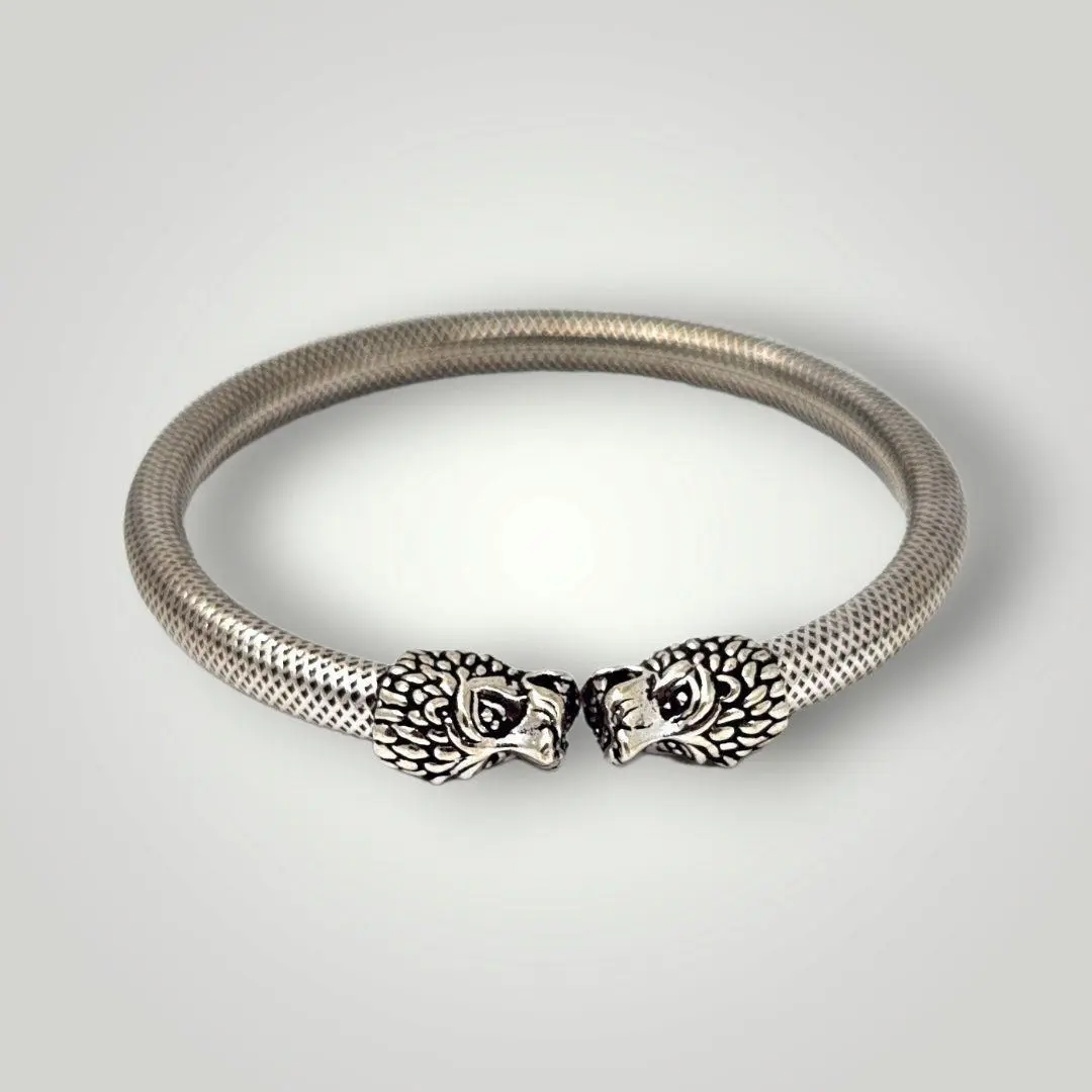 925 Sterling Silver Shermukhi Kara for Ladies