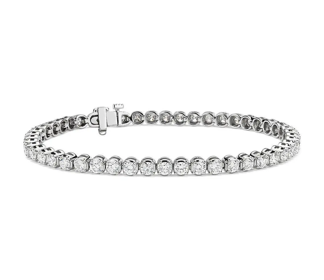 Custom made Groused 0.09 Pointer Moissanite Bracelet by Solitairz Affair