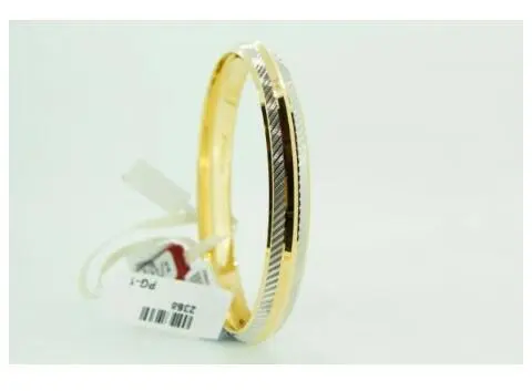 Cnc Gents Kada with Rhodiu Polish in 30gm