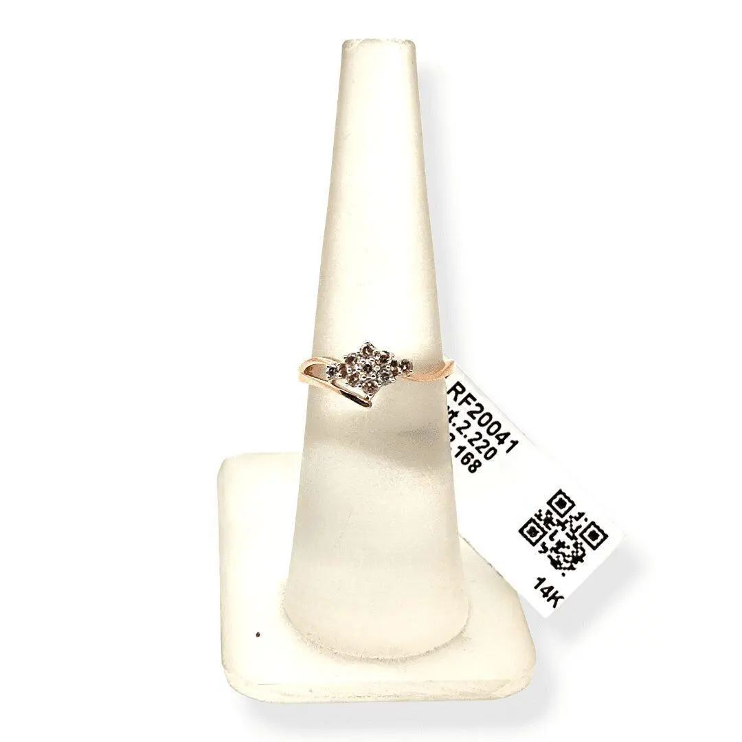 Fabulous Diamond Ring for Ladies in Rose Gold
